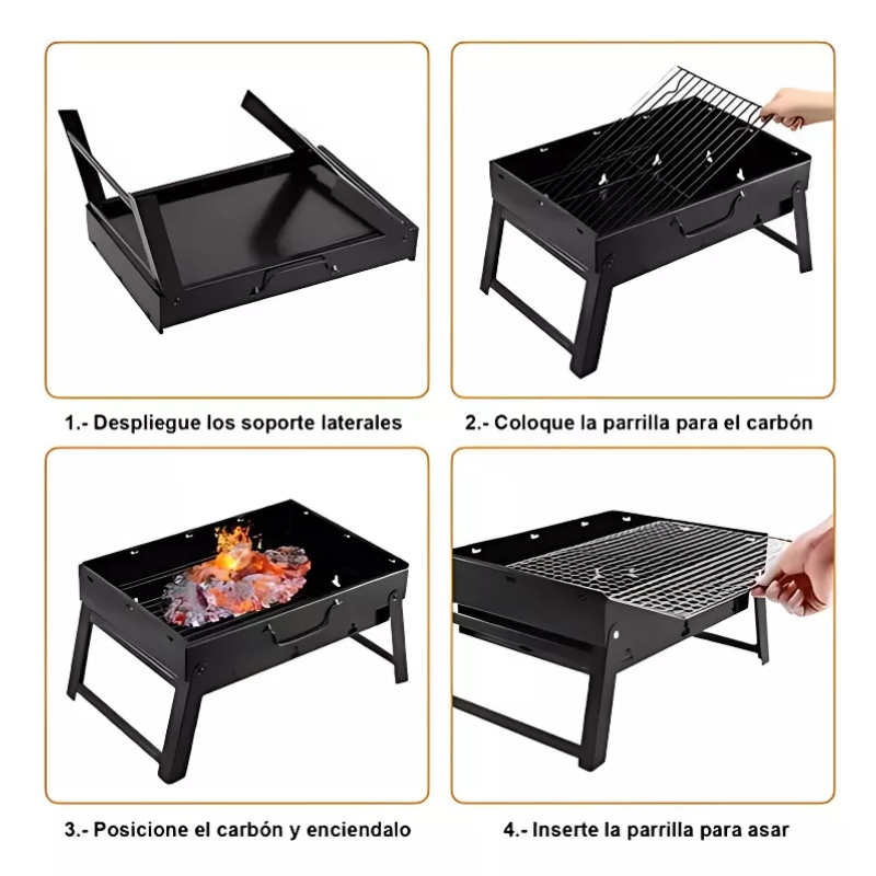 Parrilla Plegable Portátil